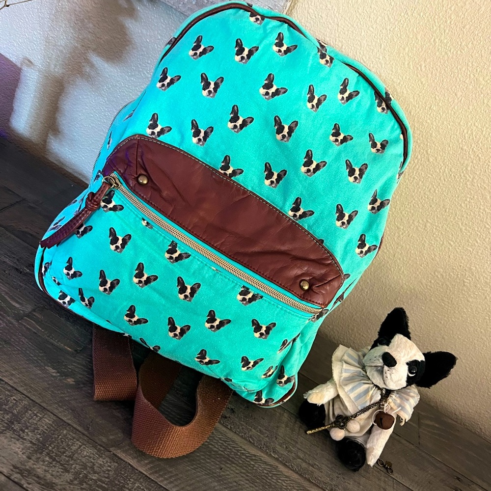 French Bulldog/ Boston Terrier Backpack - Picture 1 of 7